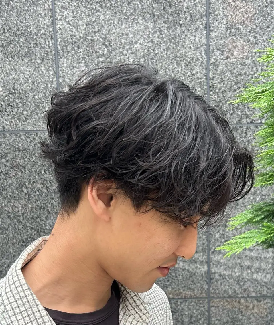 シャドウパーマの写真