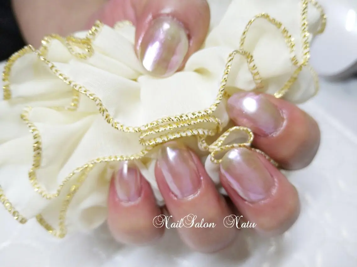 ネイル ミラーネイル nailsalon Natuのネイルデザイン