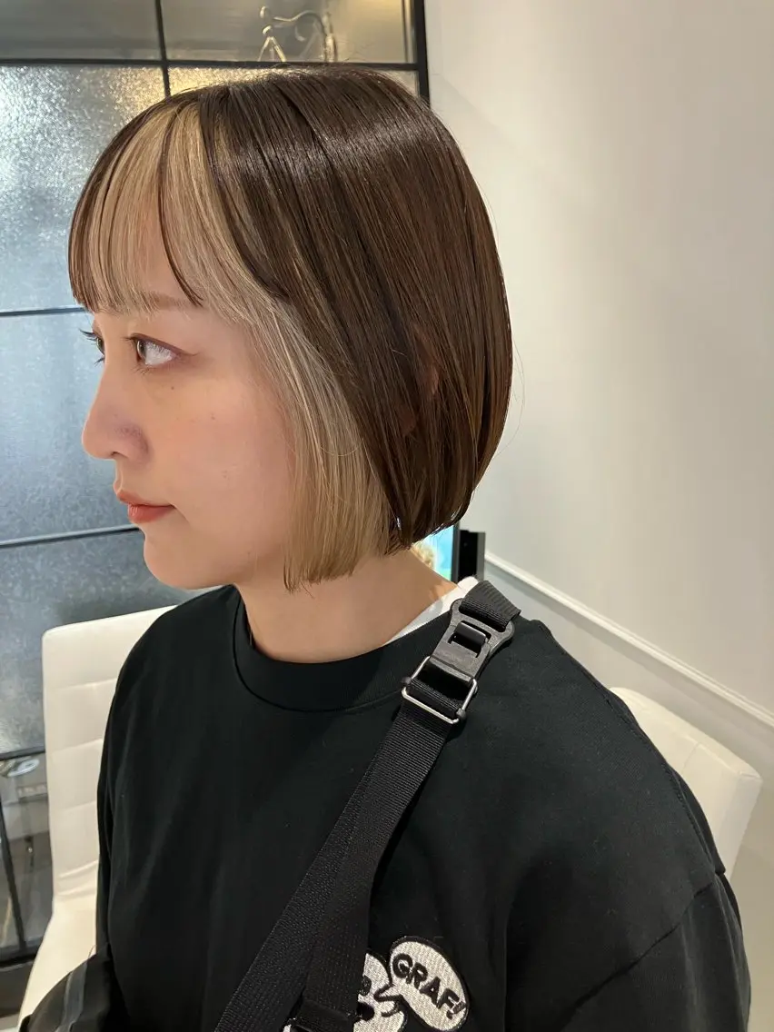 ショート カット ヘアカラー トリートメント 🫧垢抜けヘア🫧 SHIORIのヘアスタイル