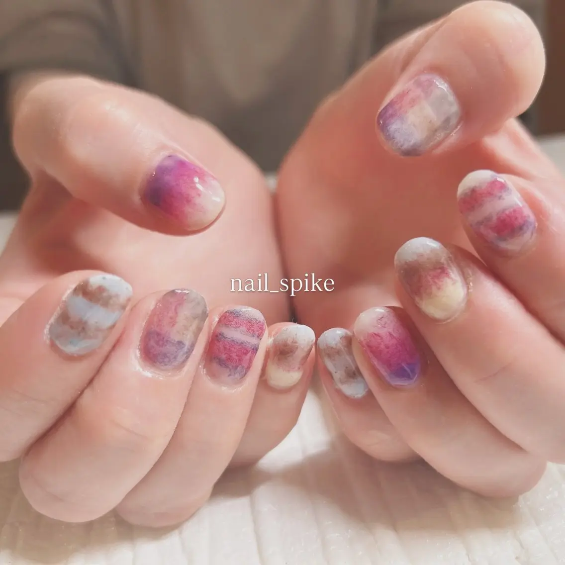 ネイル ハンドネイル nail spikeのネイルデザイン