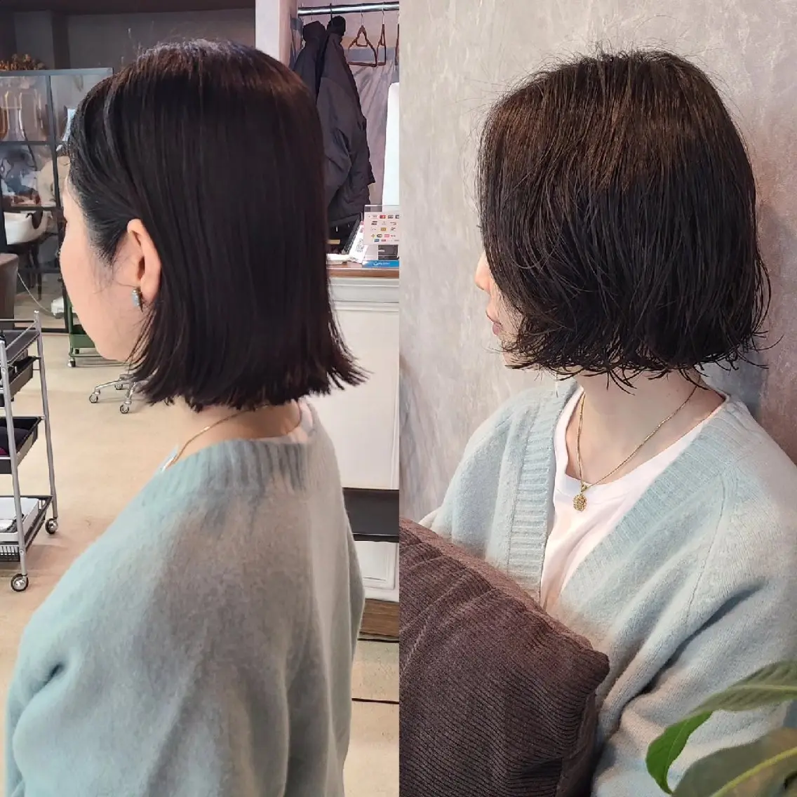 カット×コスメパーマ×プチトリートメントの写真
