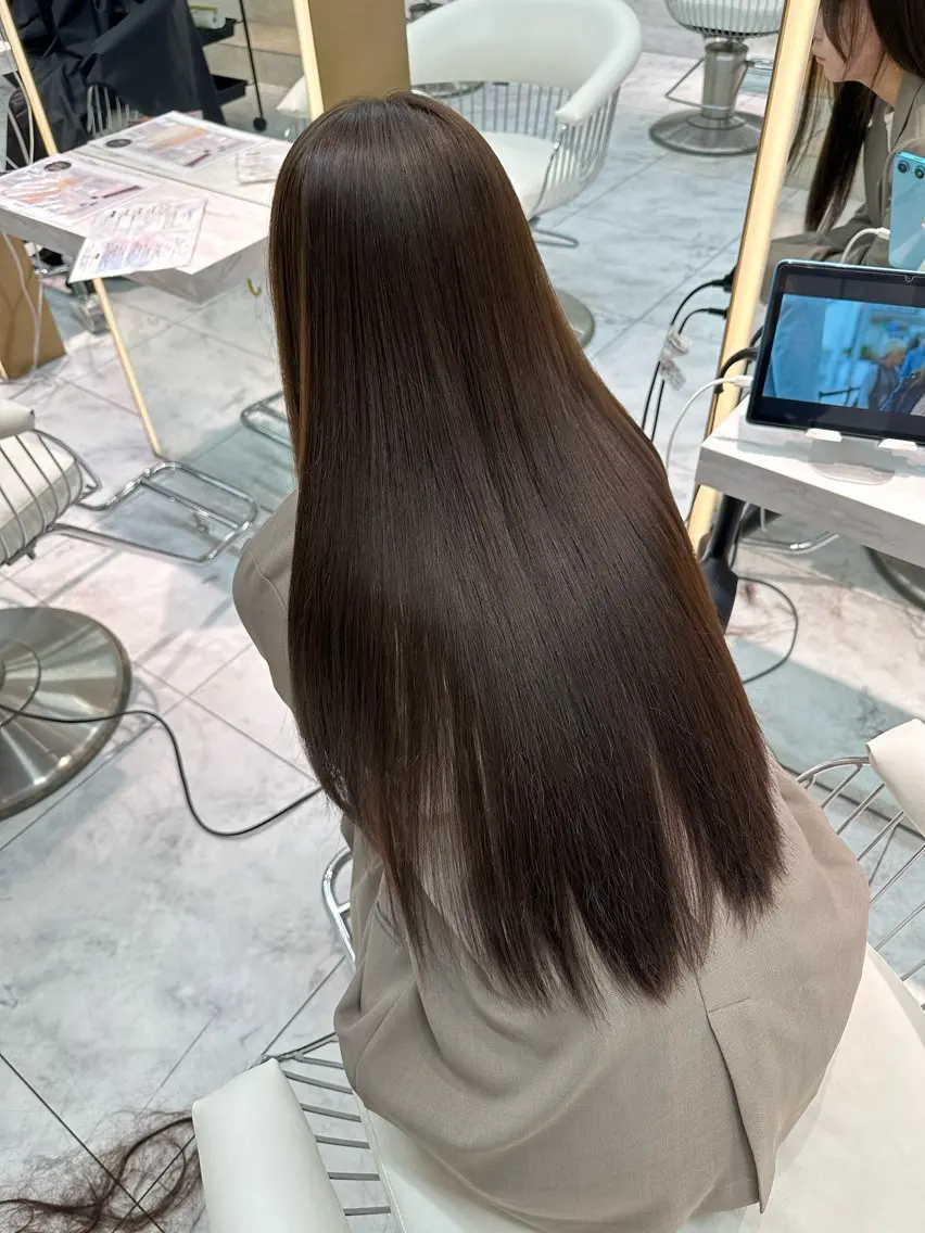 ロング カラー ヘアカラー トリートメント 🍒楓🍒北九州1 艶カラー作る人🎨のヘアスタイル