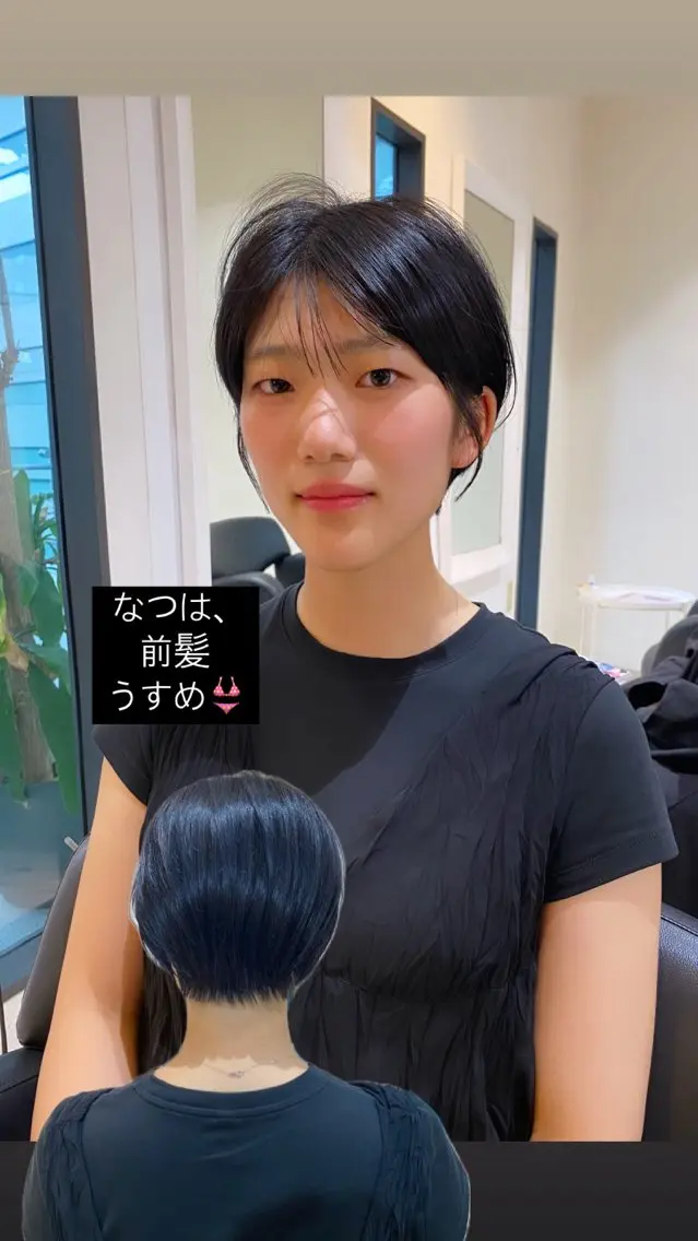 ショート カラー カット ヘアカラー トリートメント mai / linoah˚✧のヘアスタイル