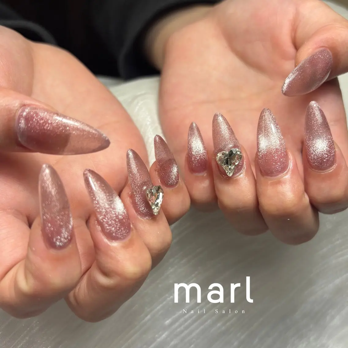 ネイル ハンドネイル marl姫路店 arisaのネイルデザイン