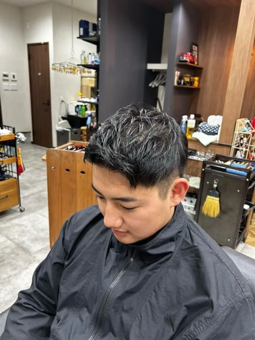 ショート 大平 豪のヘアスタイル