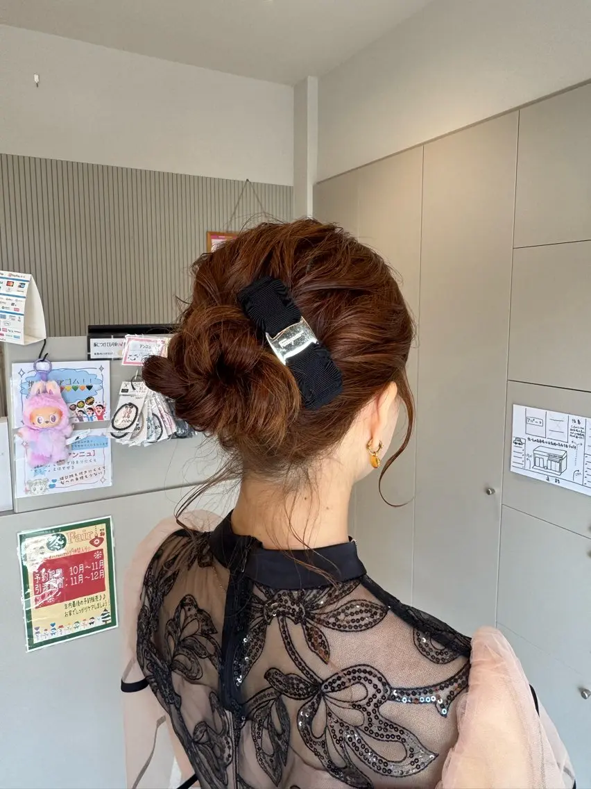 ヘアアレンジ CRECE💫永尾 胡桃のヘアスタイル