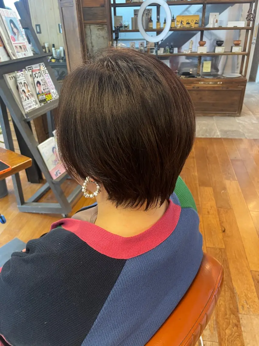 ＊カット(お流し込み)→似合わせカットで毎日のスタイリングをしやすくします♪の写真
