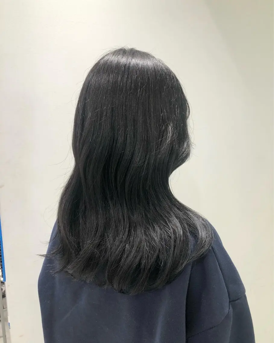 ミディアム カラー ヘアアレンジ Over hair_ misakiのヘアスタイル