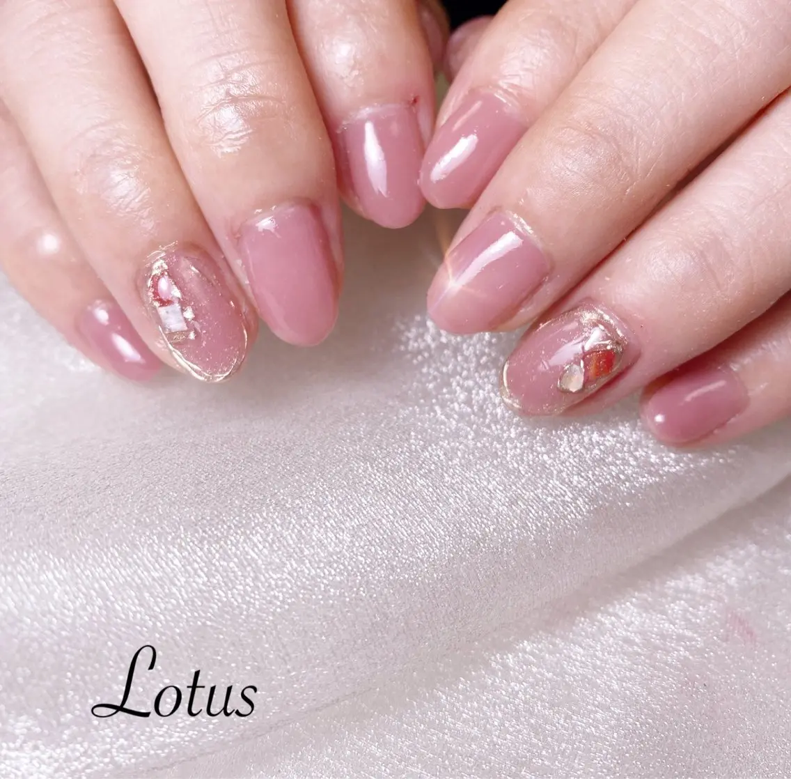 ネイル ハンドネイル ネイル＆脱毛 Lotus🌸のネイルデザイン