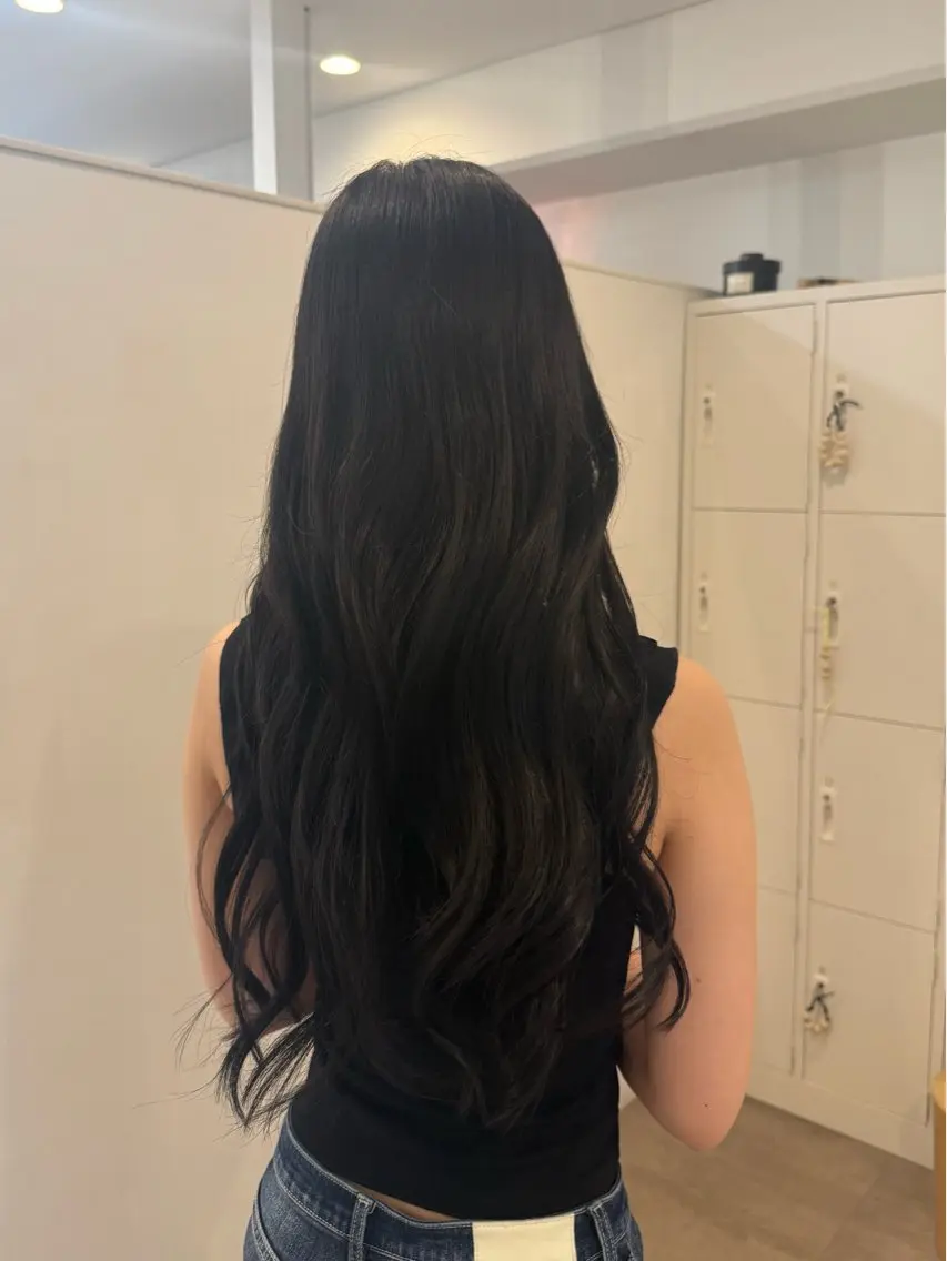 ロング カラー カット ヘアカラー yutaka/透明感 カラー/髪質改善🤎のヘアスタイル
