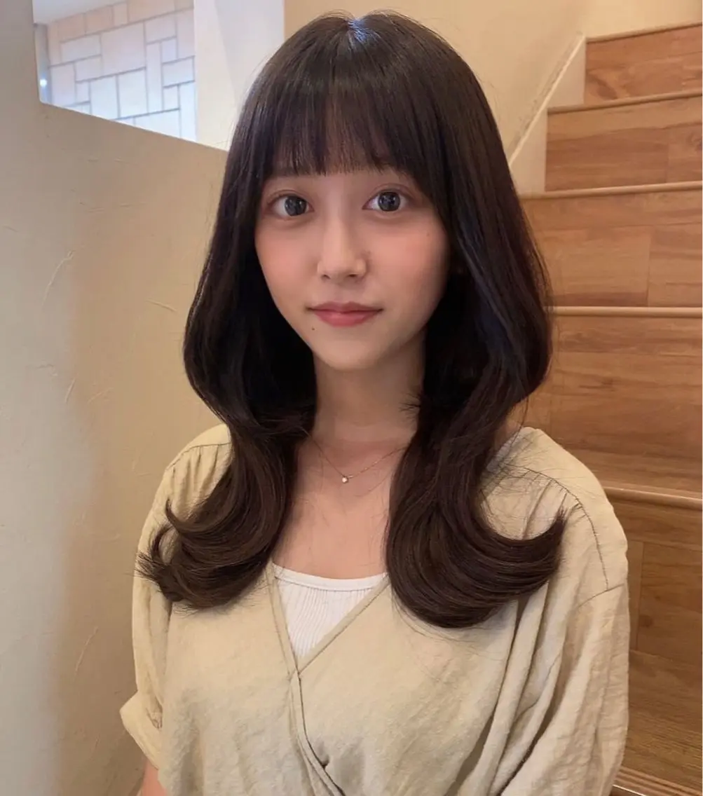 ロング horie mayaのヘアスタイル