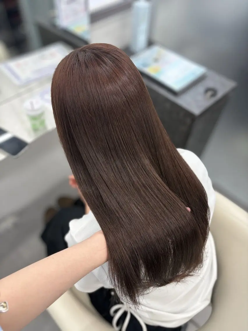 ロング カラー ヘアカラー 透明感カラー×顔周り mizuki🫧のヘアスタイル