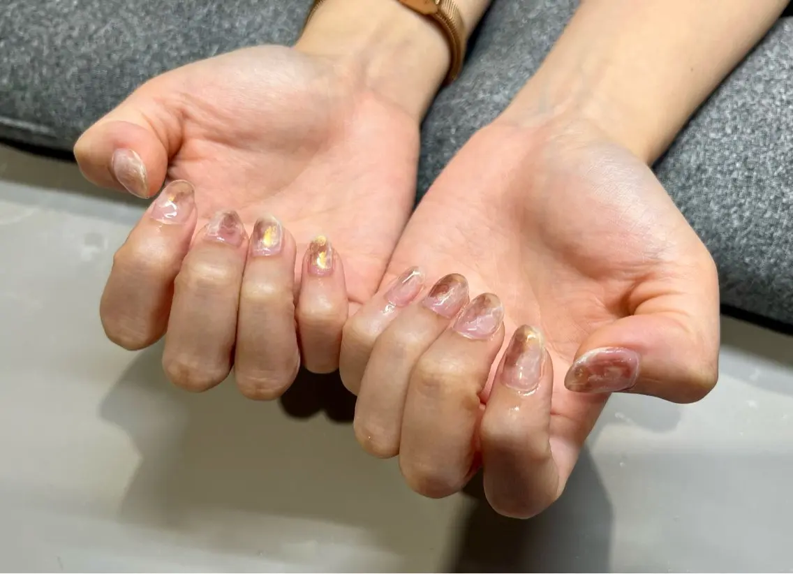 ネイル &robe銀座 🪽tsuki🪽のネイルデザイン