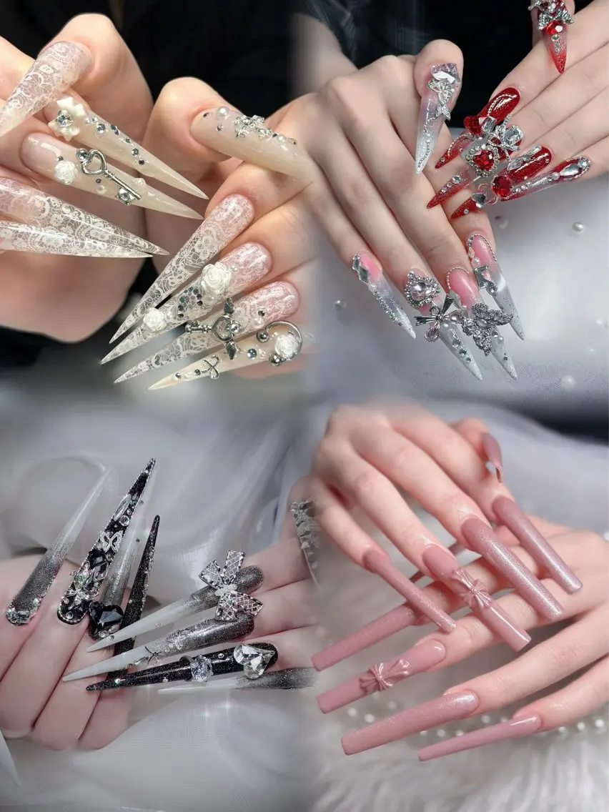 ネイル アートネイル ボルドー フレンチネイル ジェルネイル 氷ネイル・うるうるネイル ハンドネイル Julie Nail Rinのネイルデザイン