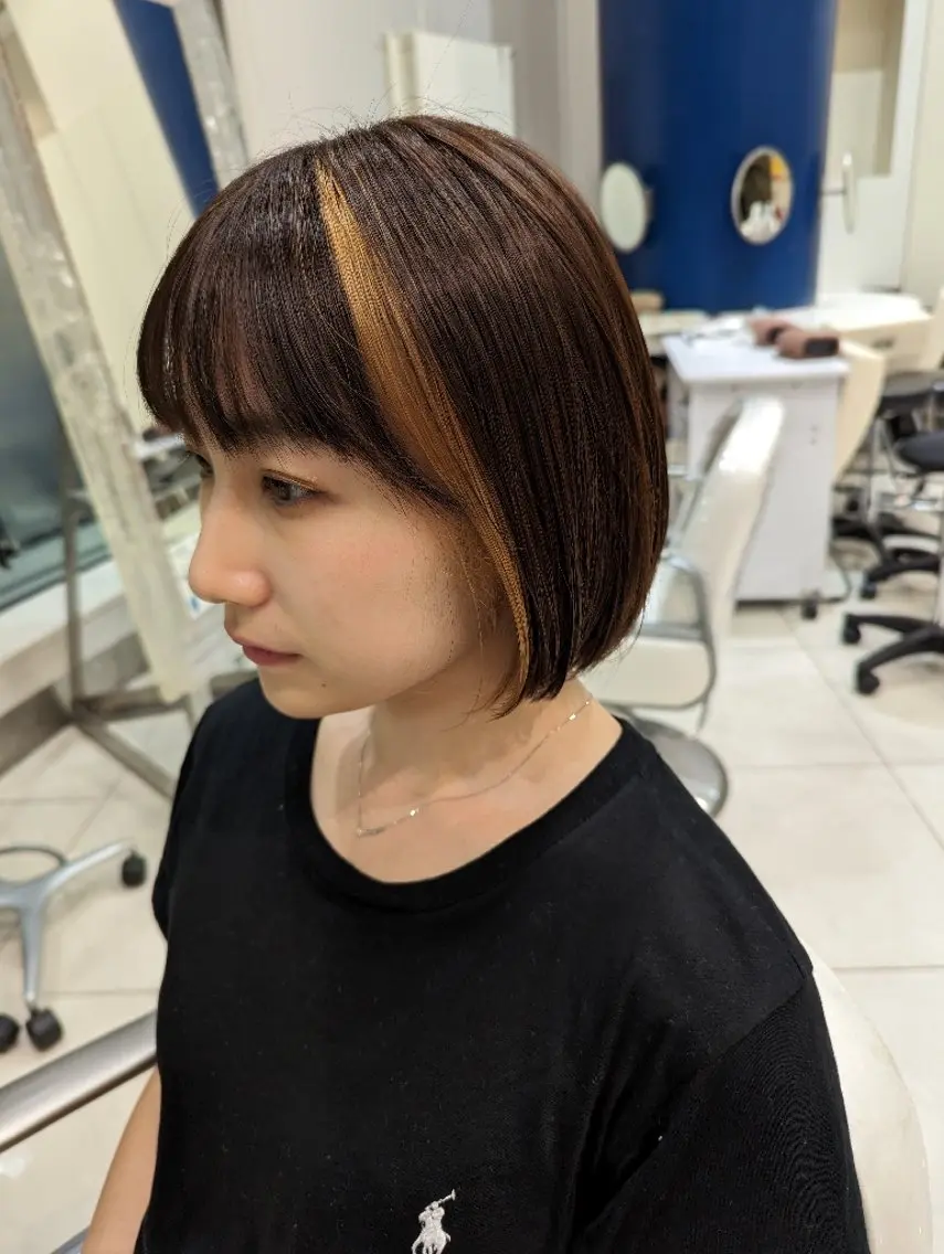 カラー 髪質改善 カミムラのヘアスタイル