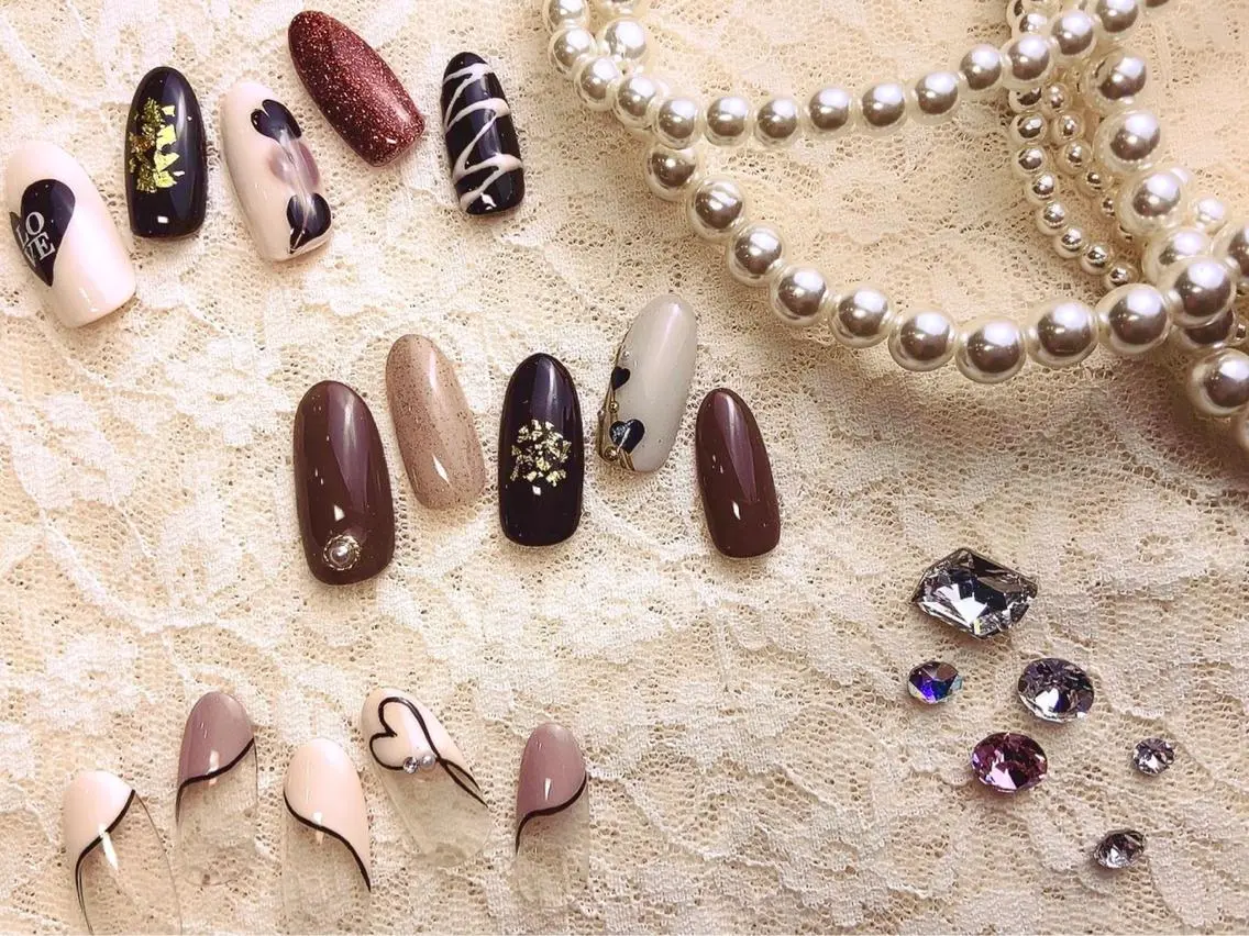 ネイル ハンドネイル Nailsalon ARKαのネイルデザイン