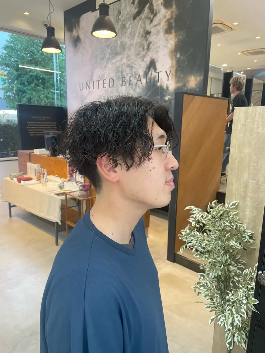 パーマ カット パーマ テラダ ユウシン西金沢のヘアスタイル