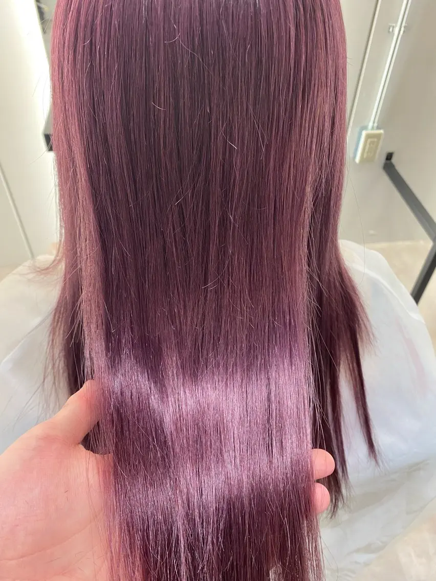 ロング カット トリートメント ✨似合わせボブ✨ 縮毛矯正のヘアスタイル