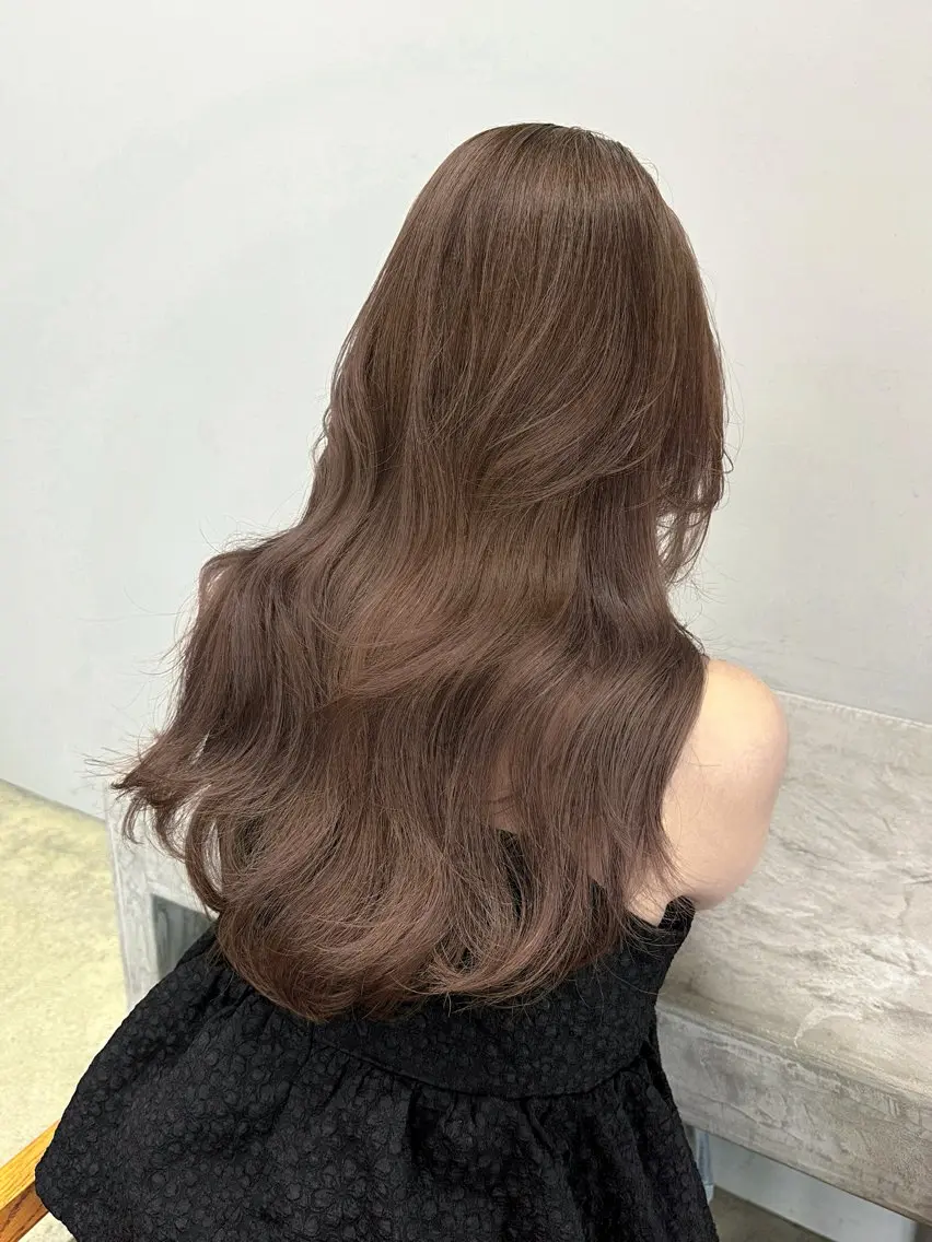 ロング カラー カット ヘアカラー トリートメント 髪質改善カラー♡/ 縮毛矯正/珠貴のヘアスタイル