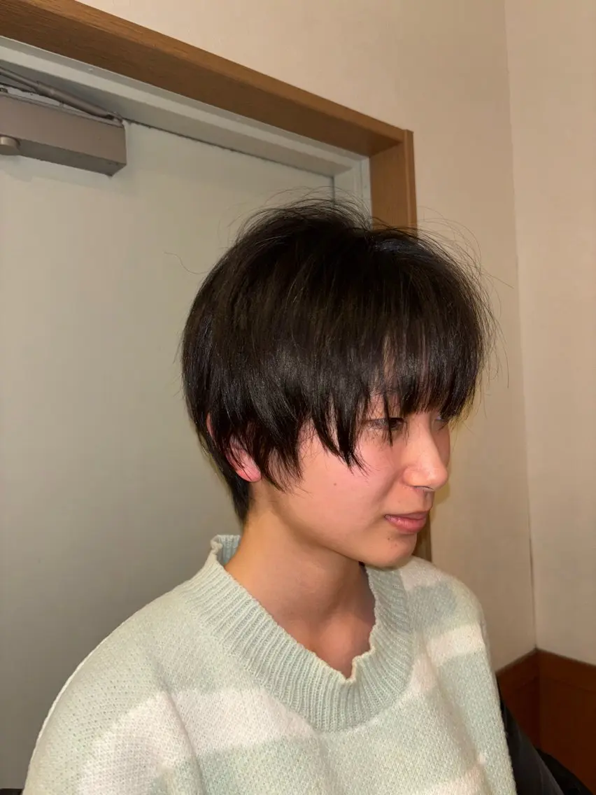 ショート ショートヘア 📍奈良/ 佐藤有哉のヘアスタイル