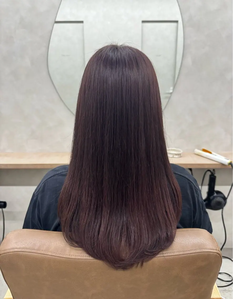 ロング カラー カット ヘアカラー miu-YUCCA モデル様募集中のヘアスタイル