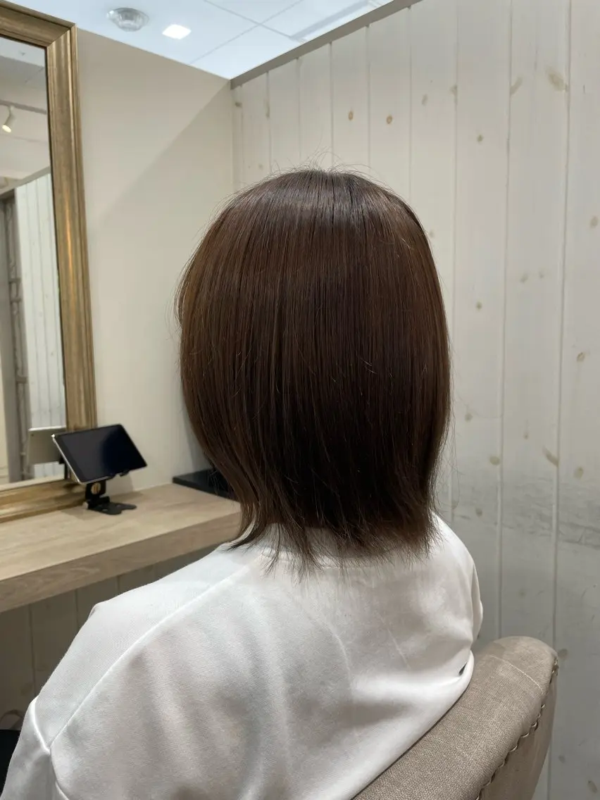 ショート カラー アッシュ ヘアカラー PutiLuca 浅川のヘアスタイル