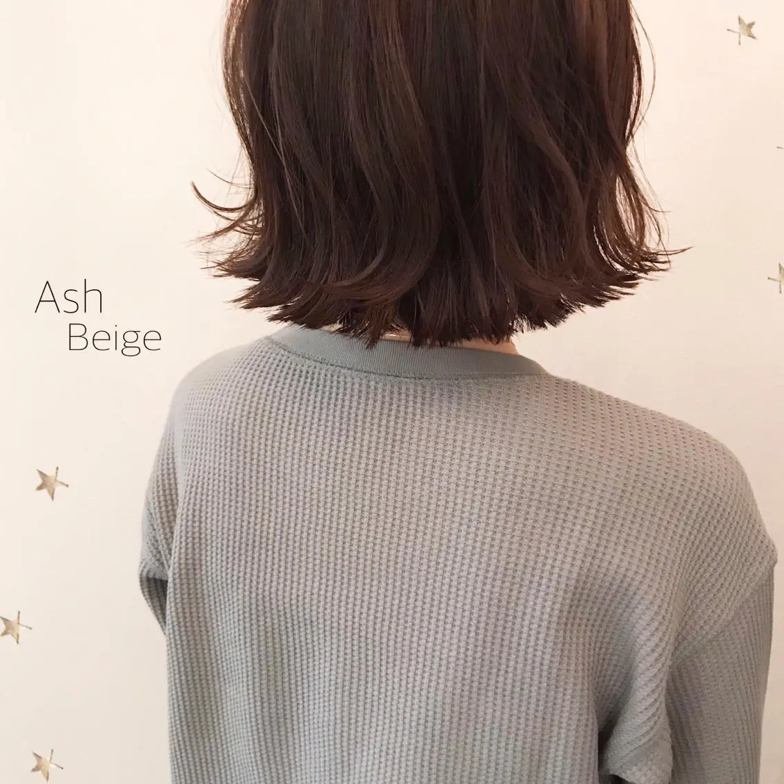 ミディアム カラー 市川 千夏のヘアスタイル