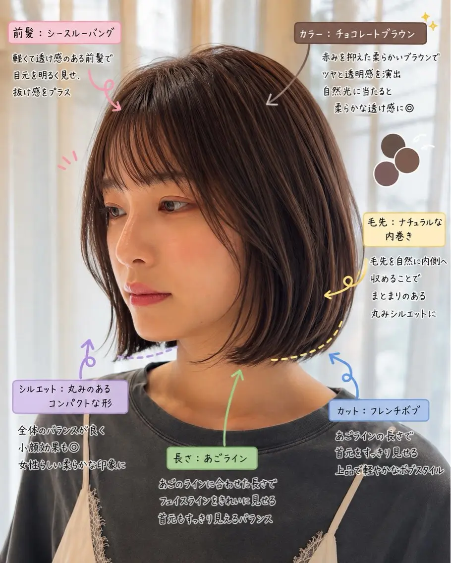 ショート ボブ/くびれヘア /MAHIROのヘアスタイル