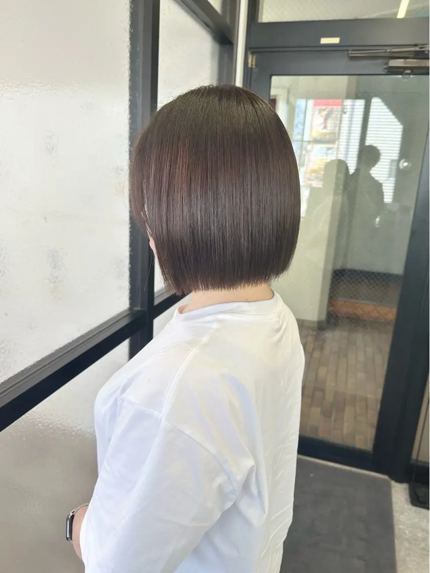 ショート カット ヘッドスパ 店長🌟小顔似合わせ デザインカラー◎古田のヘアスタイル