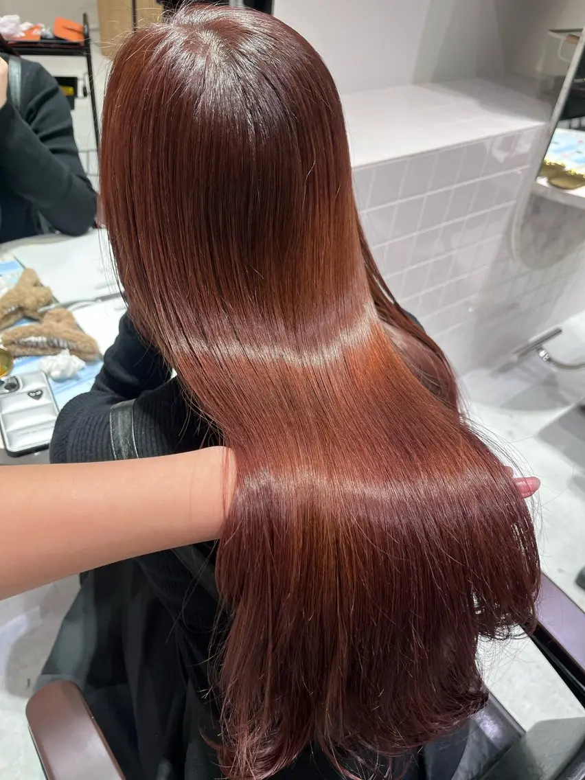 ロング カラー 透明感カラー 💎飯塚ゆうきのヘアスタイル