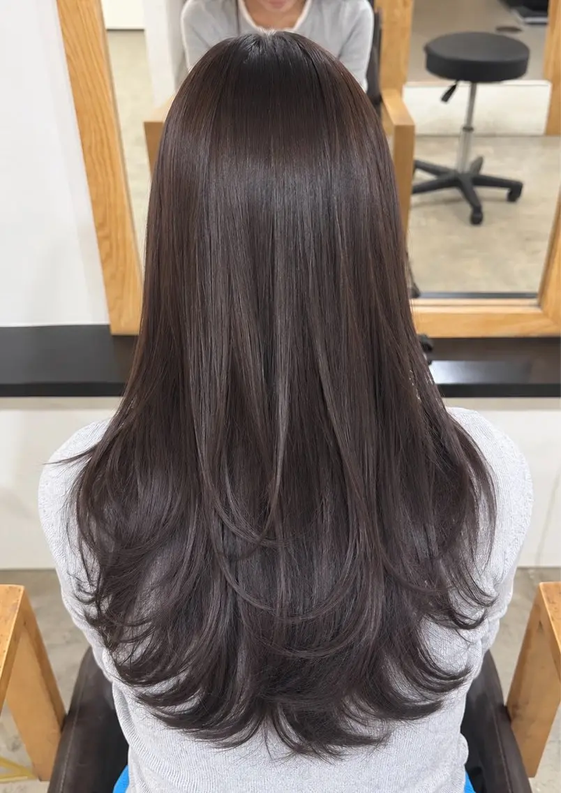 ロング カット トリートメント 翔平/ブリーチカラー /コピーカットのヘアスタイル