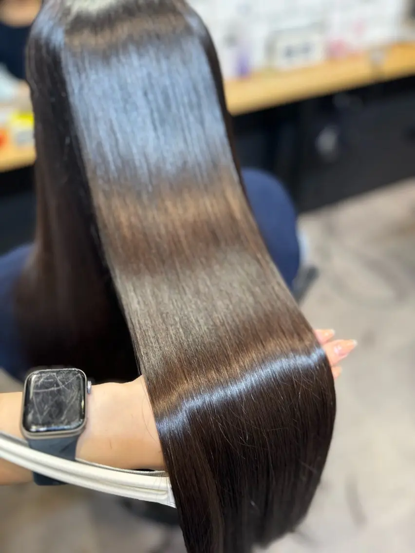 セミロング 髪質改善 似合わせカット 縮毛矯正 トリートメント 吉祥寺プルエクステ 🌟Hiraiのヘアスタイル