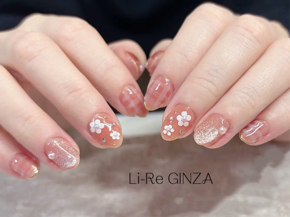 ネイル ハンドネイル Li-Re GINZAのネイルデザイン