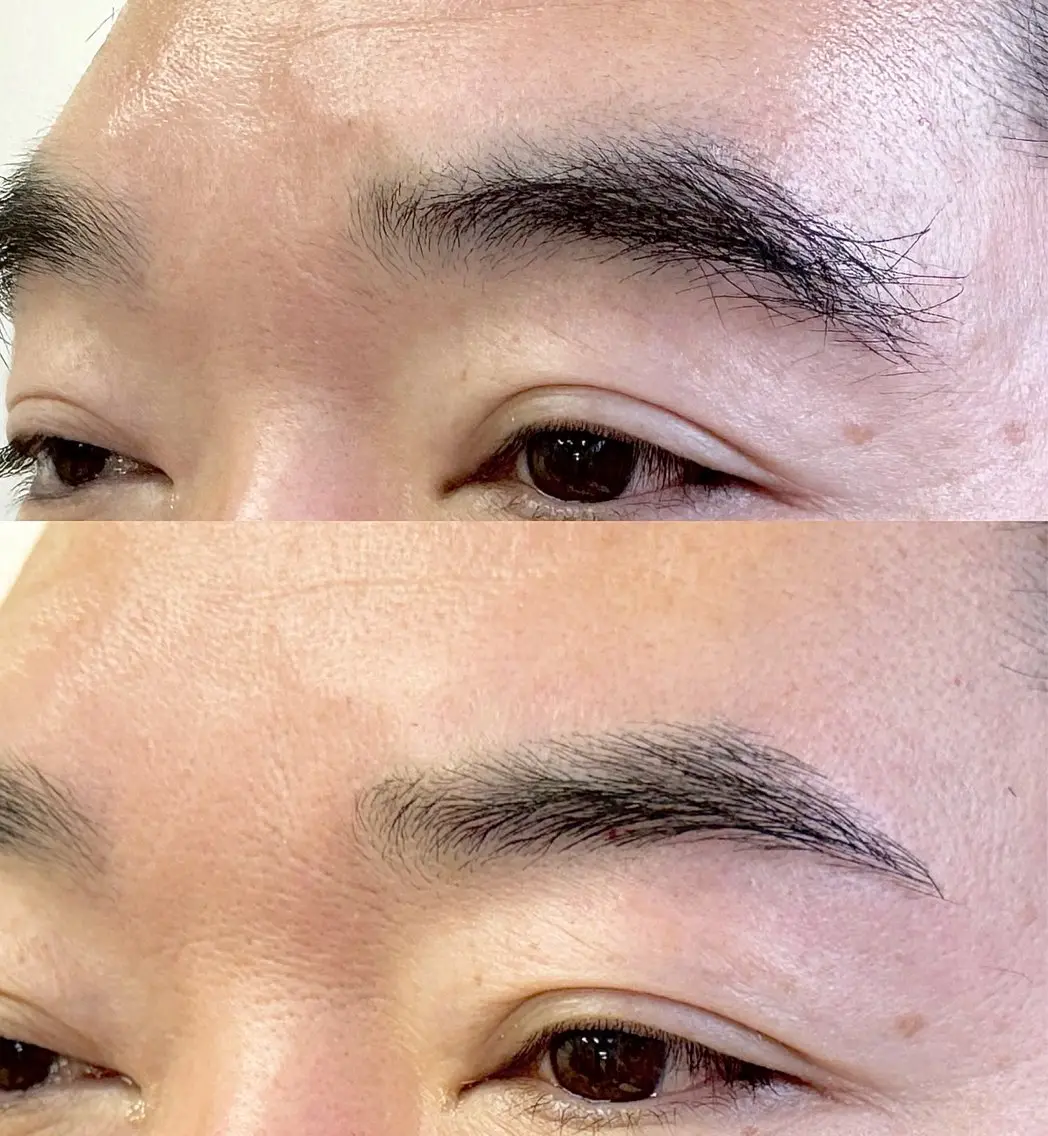 【10月限定】メンズ眉毛ワックス+眉毛パーマ¥9000→¥5000【写真okな方!】の写真