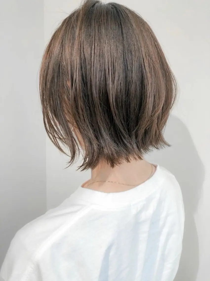 ショート レイヤーカット 佐藤 将斗のヘアスタイル
