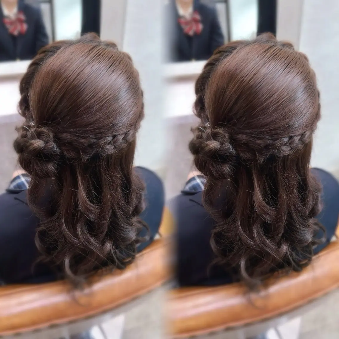 ミディアム サナ/ 秋葉原ヘアメのヘアスタイル