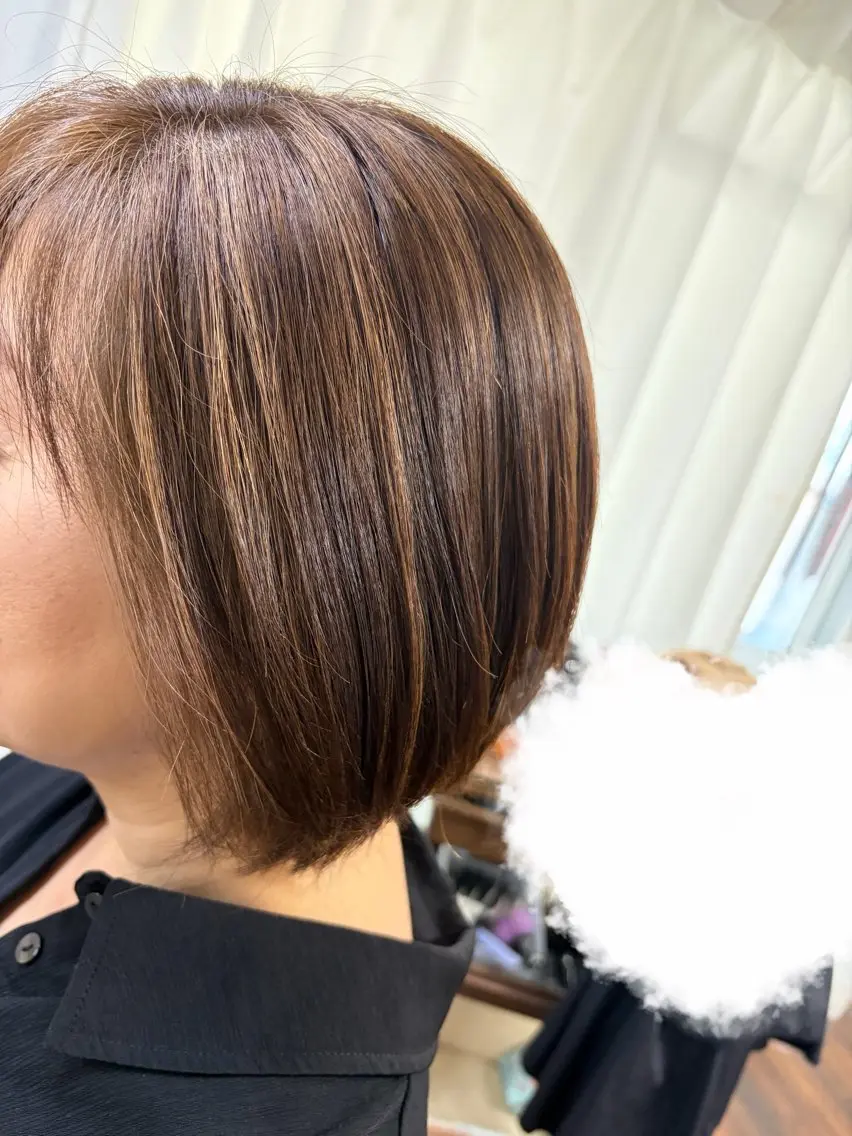 カラー ハイライトカラー ヘアカラー 🌈アイスアウト🌈 Mahoのヘアスタイル