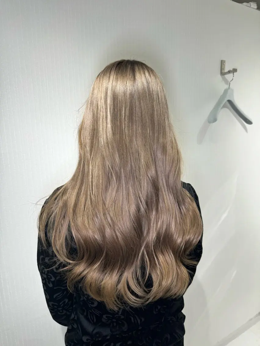 ロング カラー カット ヘアカラー 【Diar】オーナー アキヨシケンタのヘアスタイル