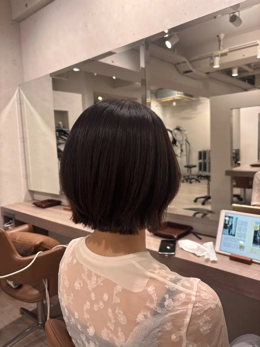 ショート 🫧レイヤー/パーマ /表参道🫧yukiのヘアスタイル