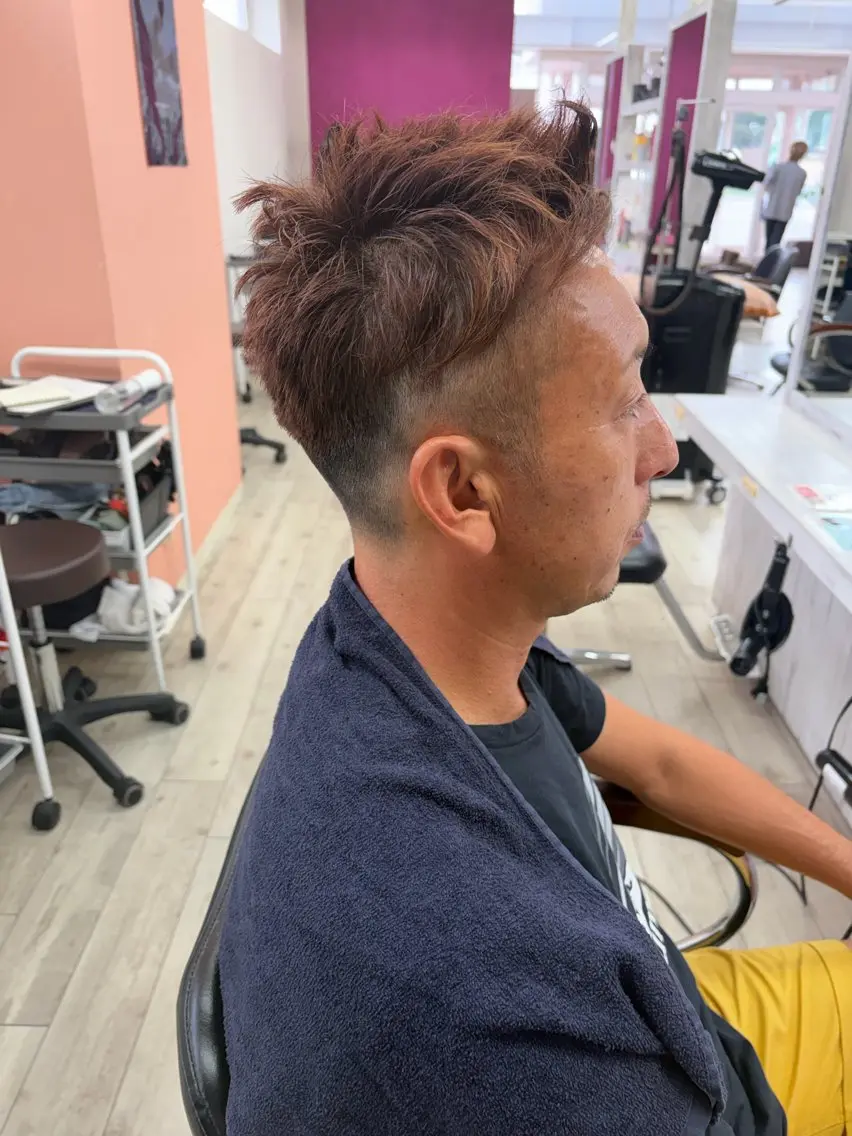 ショート メンズ 佐藤 萌世のヘアスタイル