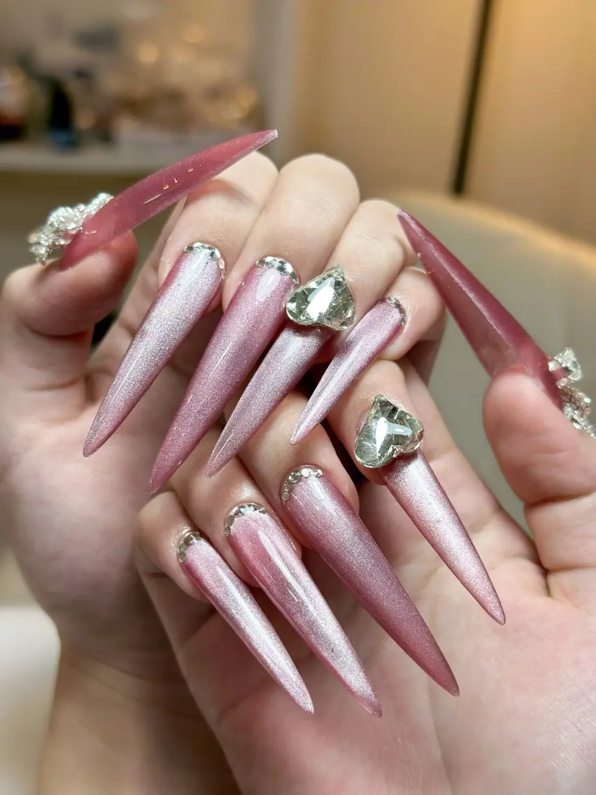 ネイル アートネイル 成人式 ジェルネイル ニュアンスネイル 夏ネイル ハンドネイル Nienail_ Luxeのネイルデザイン