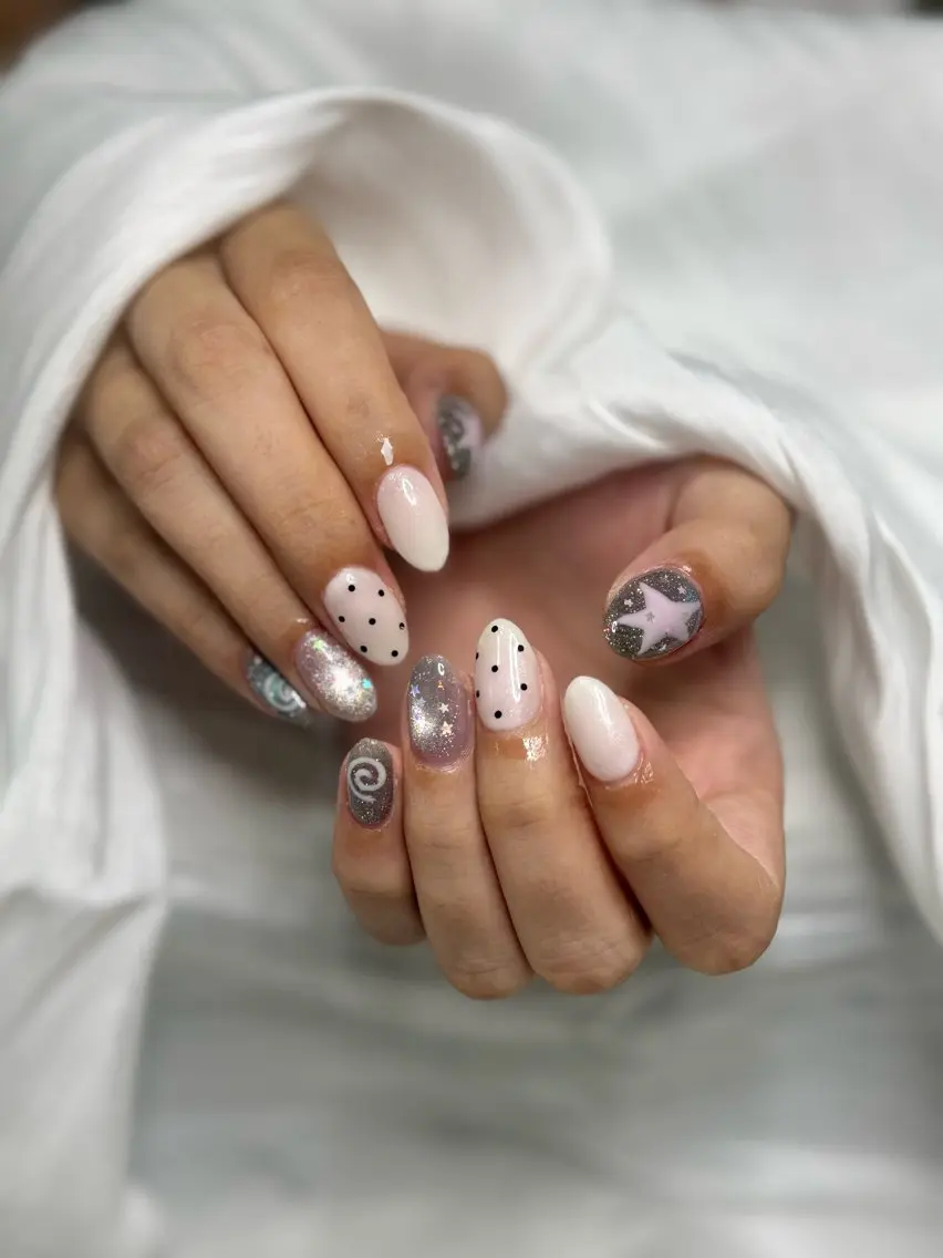 ネイル ハンドネイル ハンドケア Brillant🩵 三軒茶屋のネイルデザイン