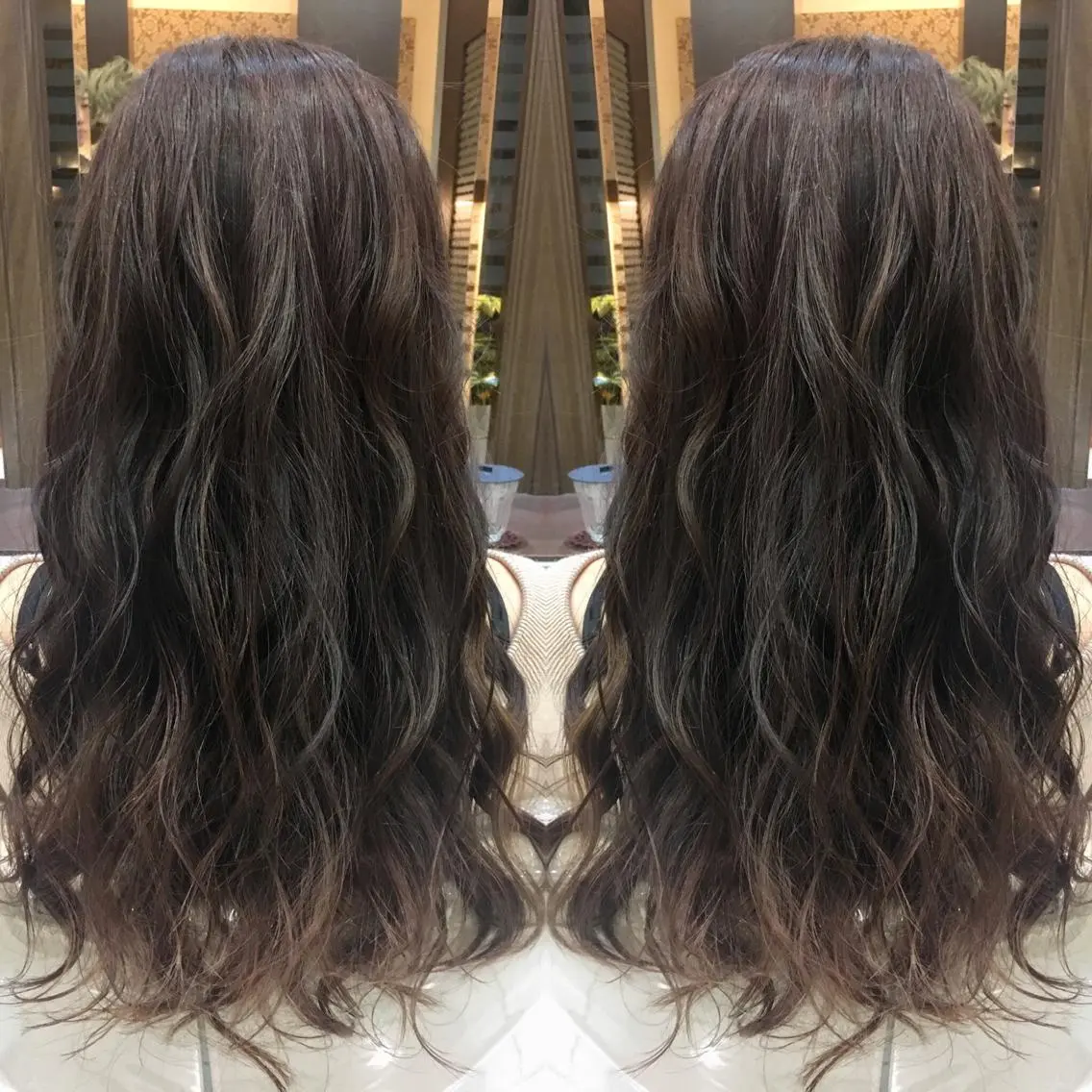 ロング カラー 寺内 紳悟のヘアスタイル