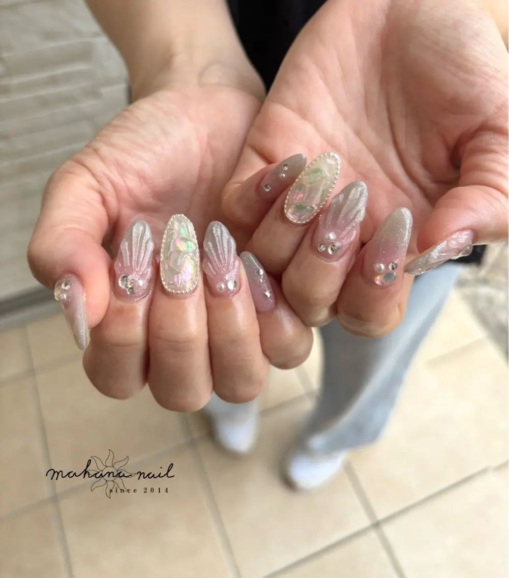 ネイル アートネイル ジェルネイル mahana nailのネイルデザイン