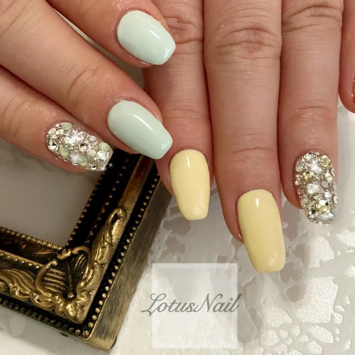 ネイル 春ネイル Lotus Nailのネイルデザイン
