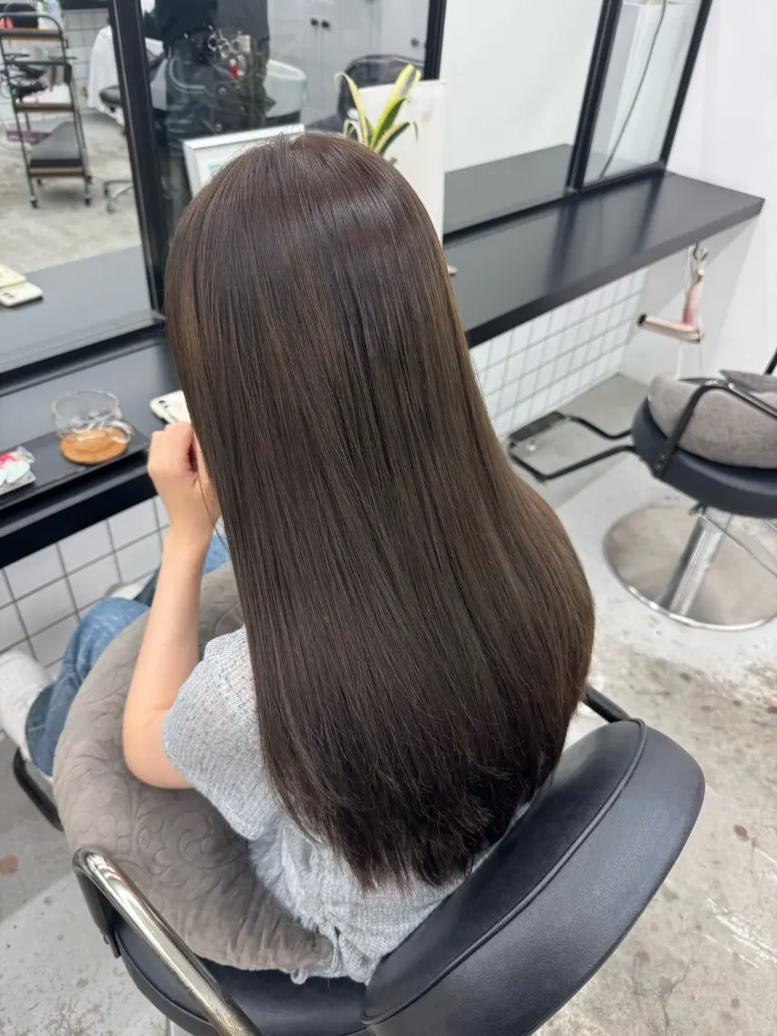 ロング カラー ヘアカラー 🩵しの🩵 JILLSTUDIOのヘアスタイル