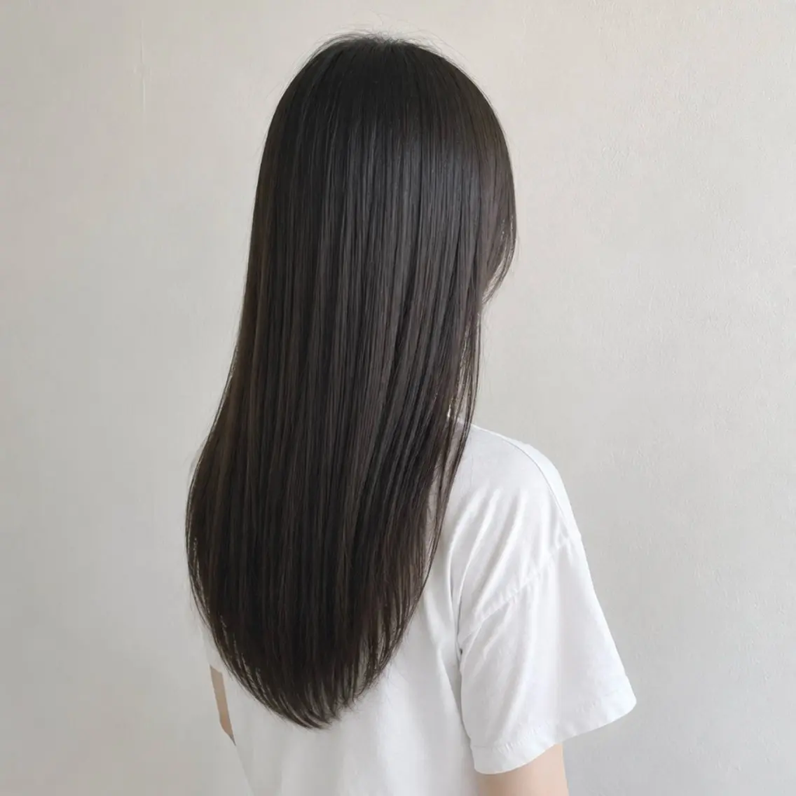 ロング カット 縮毛矯正 トリートメント 癖戻りなし縮毛矯正× 髪質改善✂︎戸祭　伶のヘアスタイル