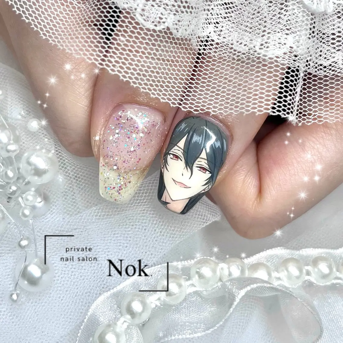 ネイル ハンドネイル 池袋痛ネイル Nok. 渡辺のネイルデザイン