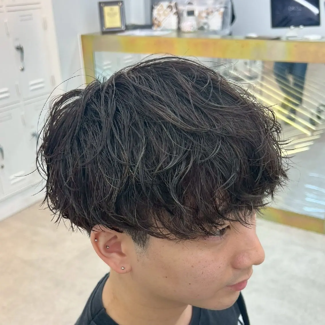 パーマ メンズ メンズパーマ 学生（メンズ向け） 学生 カット パーマ 名古屋のパーマ職人 /fifth/正岡のヘアスタイル