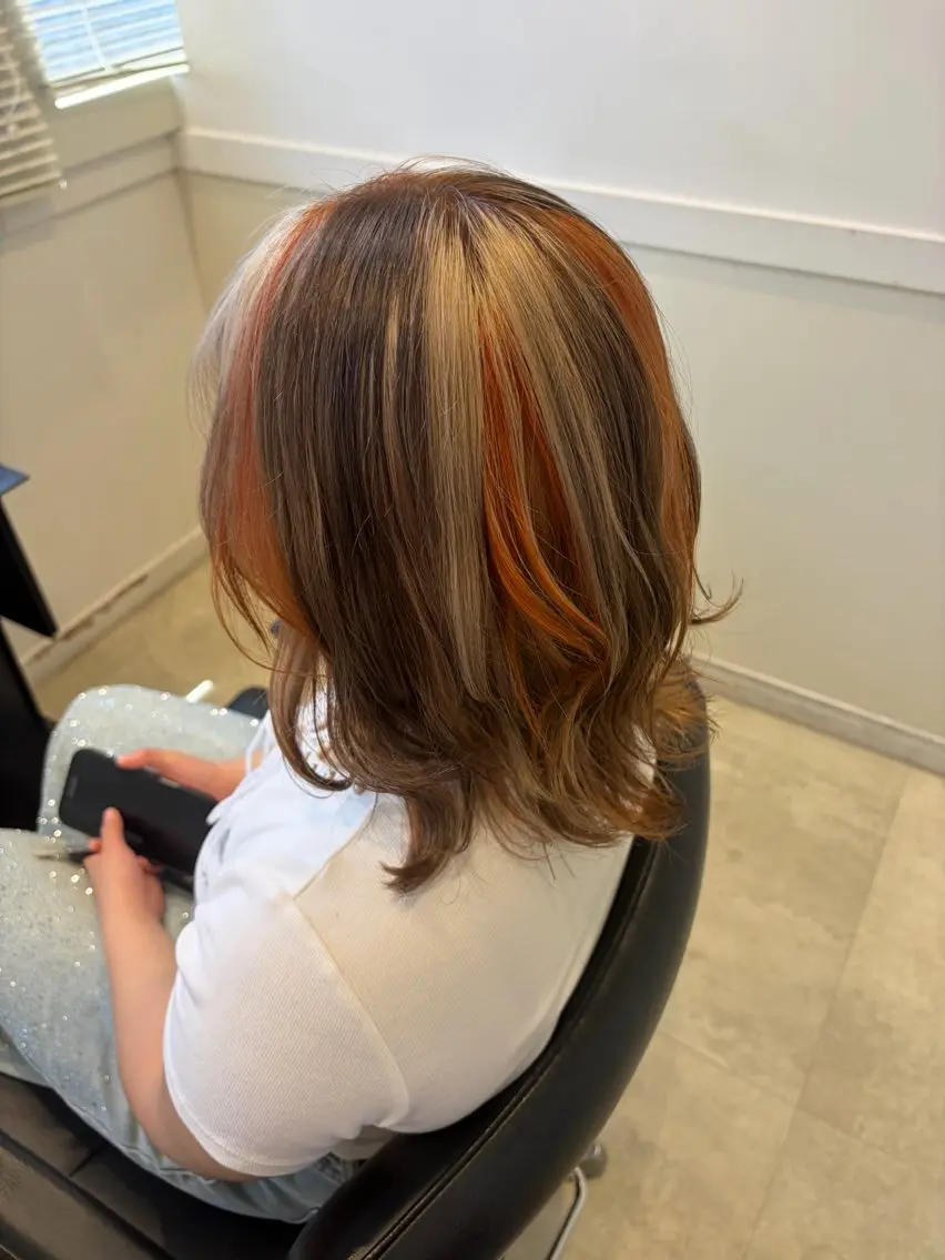 カラー 🌈透け感カラー RINA🌈のヘアスタイル